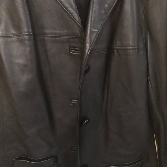 Vintage Lindzon  Women’s Leather Jacket - Size 10 - Made in Canada - Picture 3 of 12